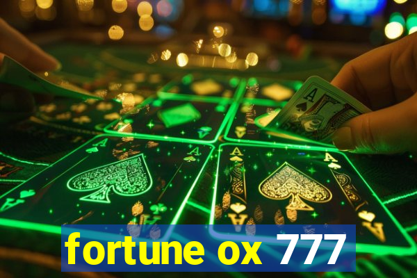 fortune ox 777